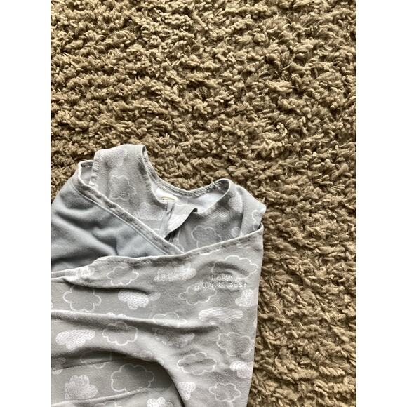 Halo Clouds Newborn Sleepsack Swaddle 3-Way Adjustable Wearable Blanket Tog 0-3M - Picture 3 of 10